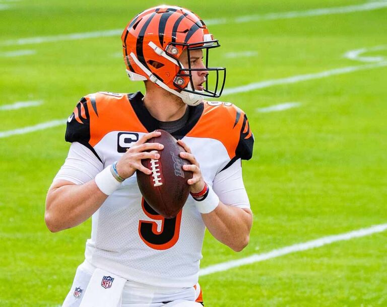 Cincinnati Bengals quarterback Joe Burrows