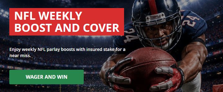 NFL weekly boost and cover